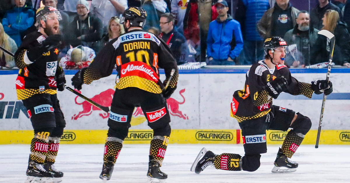 Nach Overtime Sieg In Der Serie Vienna Capitals